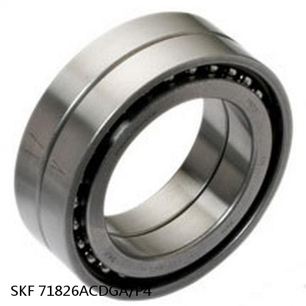 71826ACDGA/P4 SKF Super Precision,Super Precision Bearings,Super Precision Angular Contact,71800 Series,25 Degree Contact Angle #1 small image